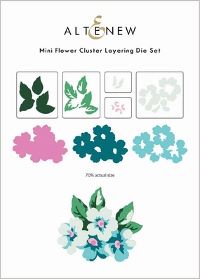 budget Mini Flower Cluster Layering Die Set