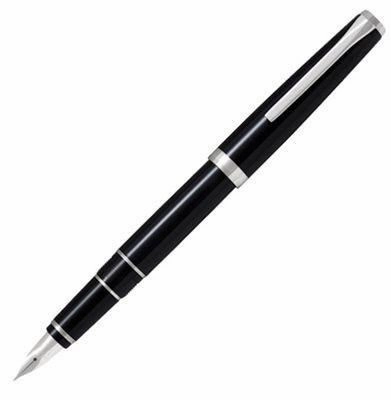 musthave Pilot Metal Falcon Black Fountain Pen