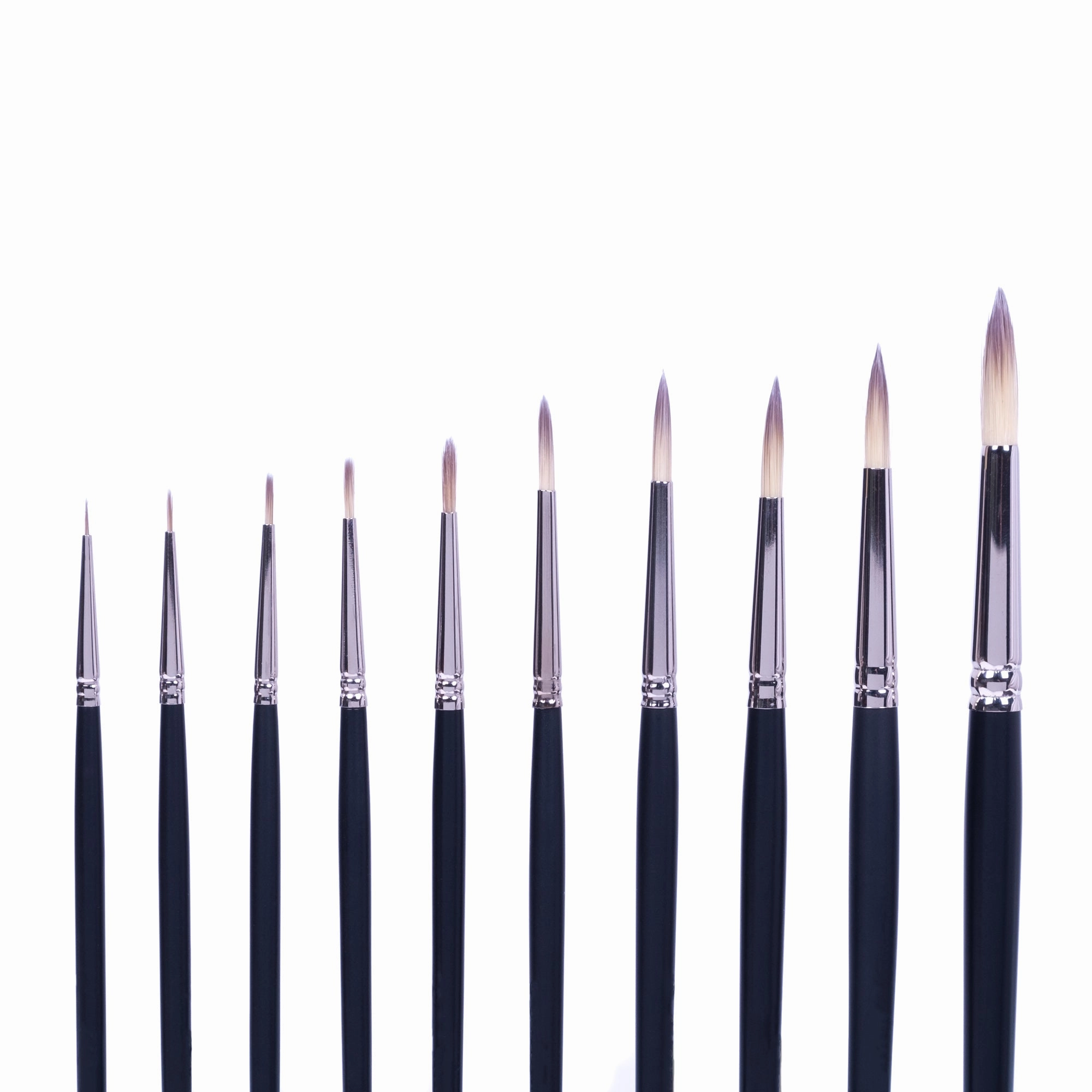 Snow Synthetic Round Paintbrush professional