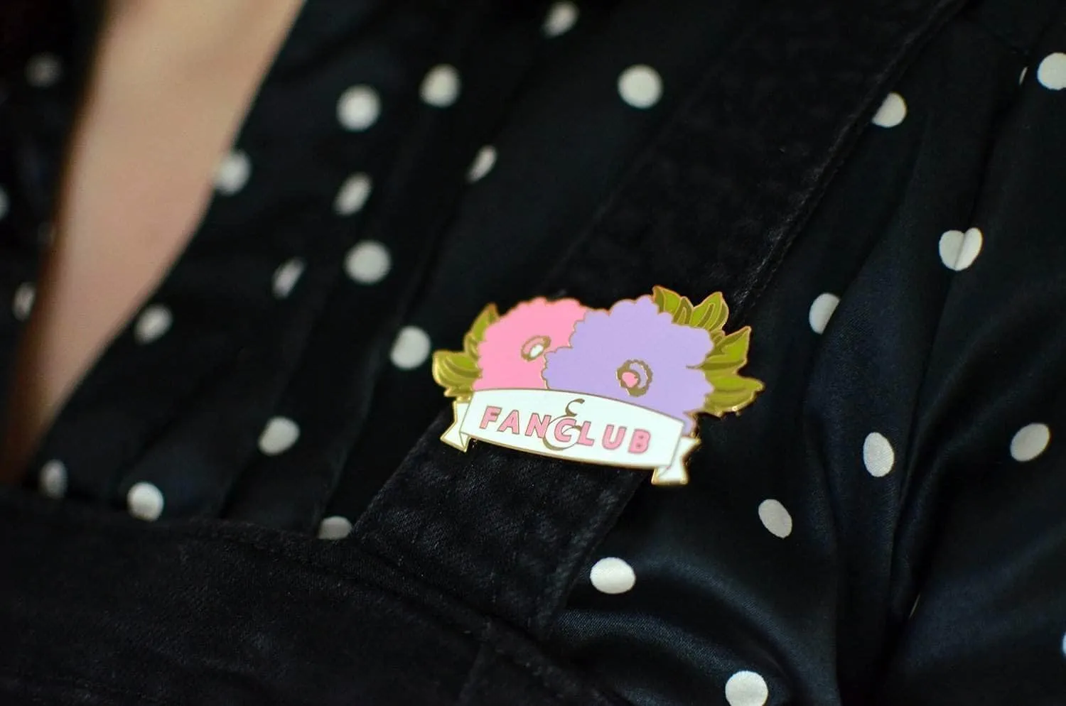 elegant Altenew Fan Club Enamel Pin