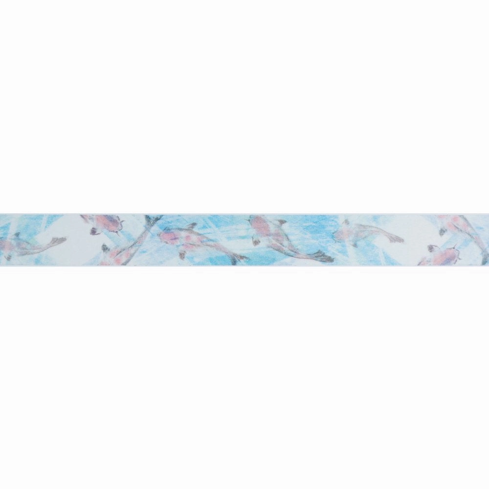 Carp Washi Tape Atelier Noir maxi