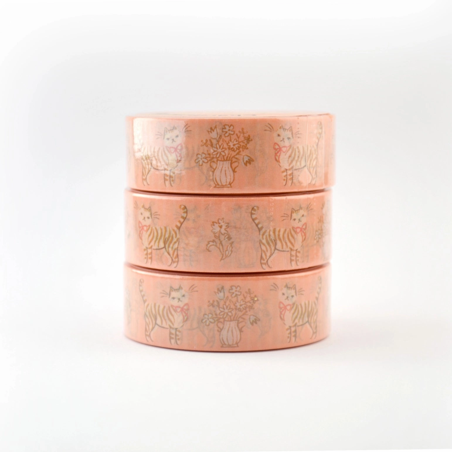 maxi Charming Tabby 15Mm Washi Tape