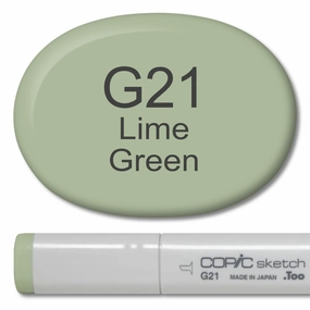 Copic Sketch Marker - G21 Lime Green collapsible compact