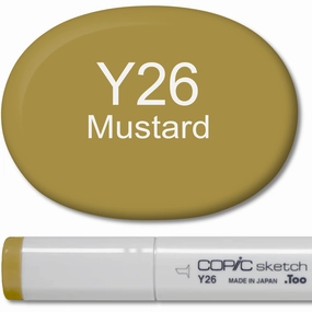 bronze Copic Sketch Marker - Y26 Mustard