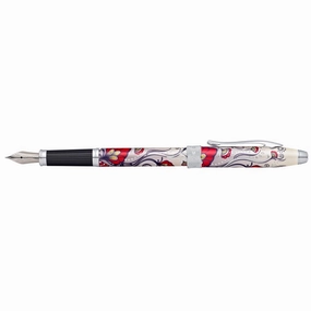 Cross Century Ii Botanica Red Hummingbird Vine Fountain Pen matte professional