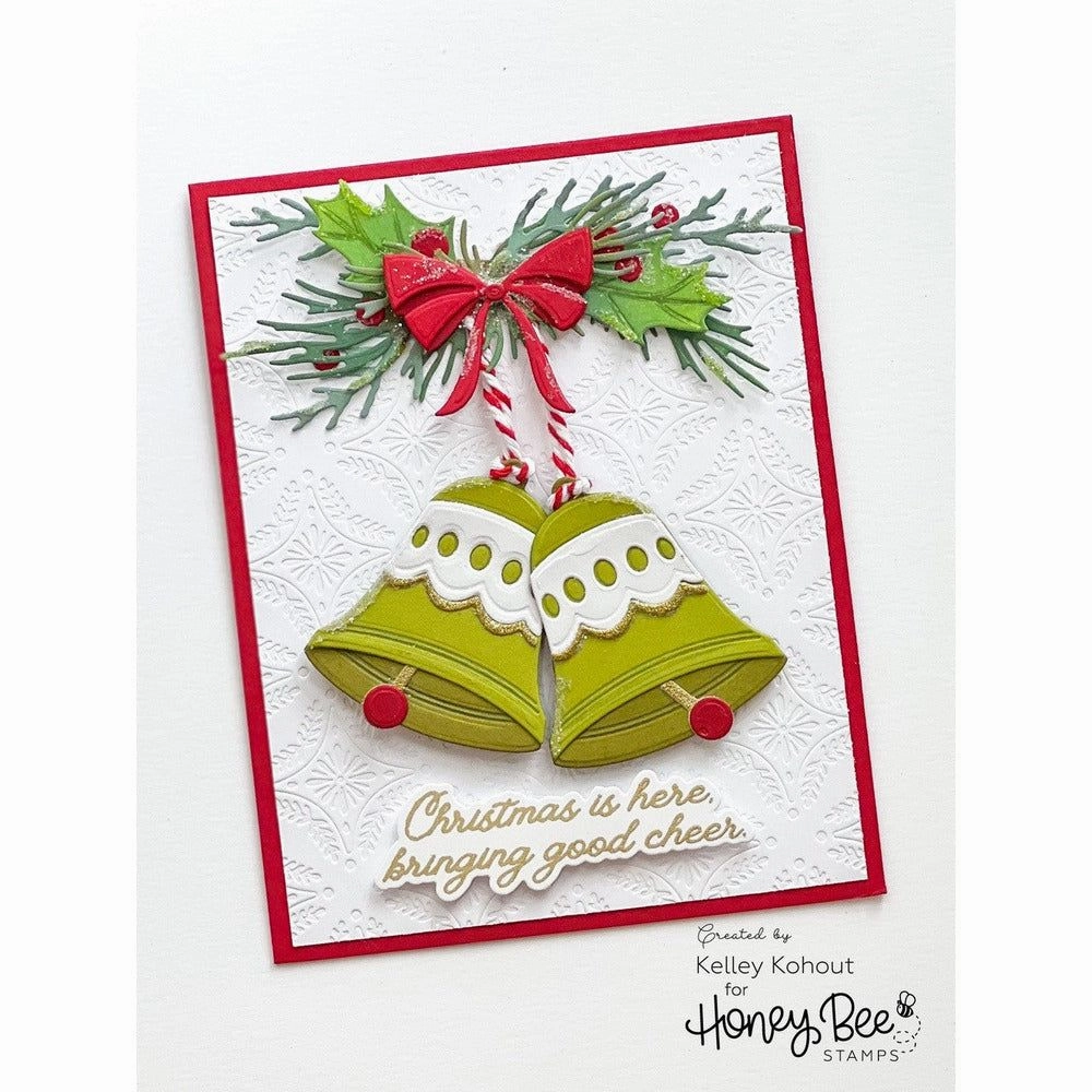 solid Jingle All The Way - 4X5 Stamp Set