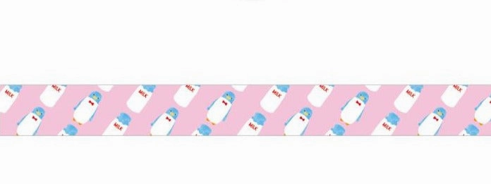 leather Penguin Milk Carton Washi Tape Mind Wave