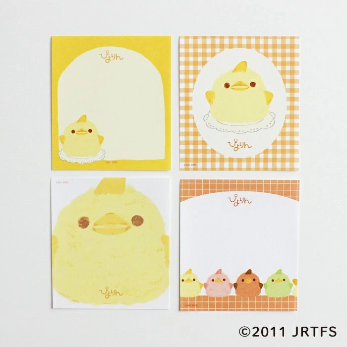 waterproof paper Piyorin Memo Pad - Fluffy