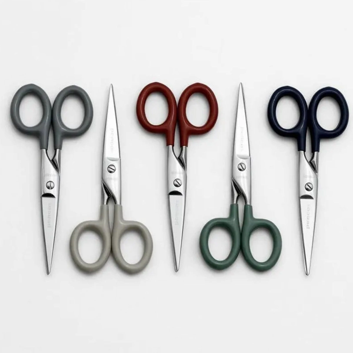 single Stainless Steel Scissors S // Red
