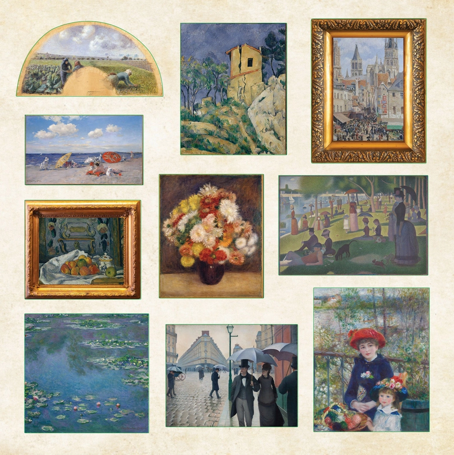 Museum Treasures Sticker Book lasting locking
