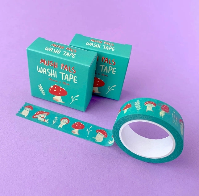lasting Mush Pals Washi Tape (Teal)