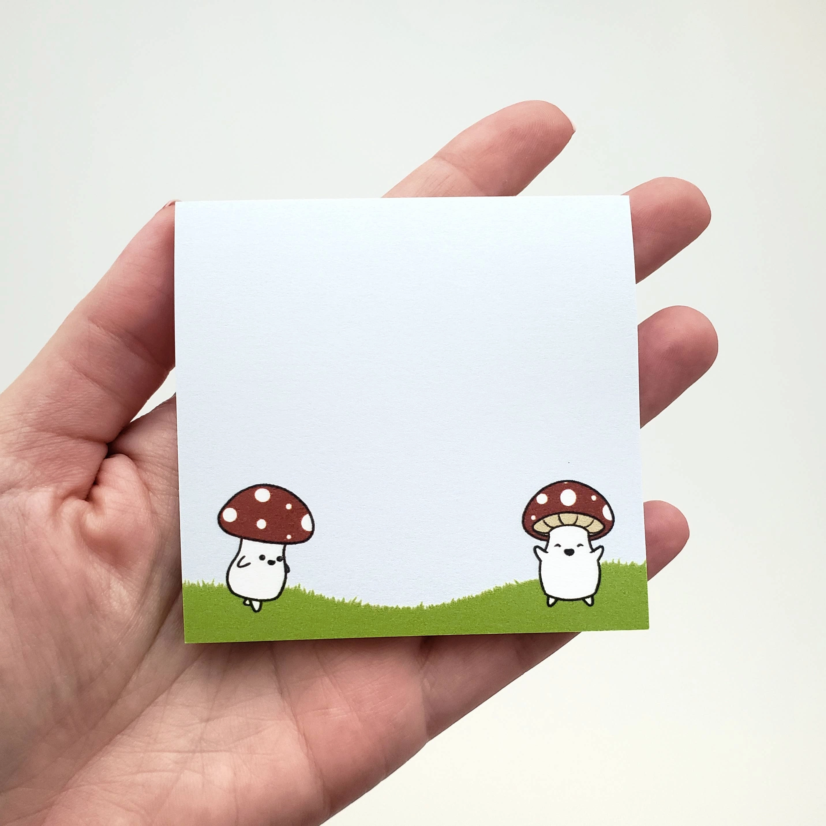 heatproof metallic Mushroom Folk Sticky Notes