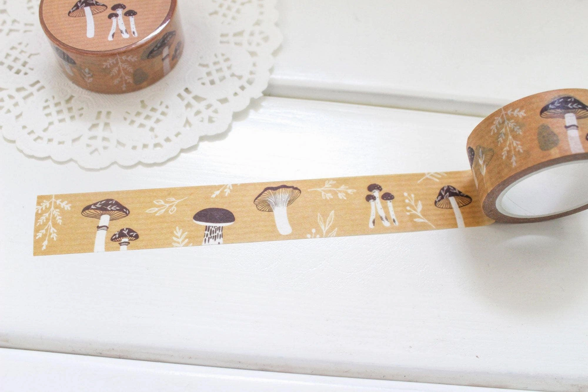 Mushroom Forage Washi Tape Autumn basic original