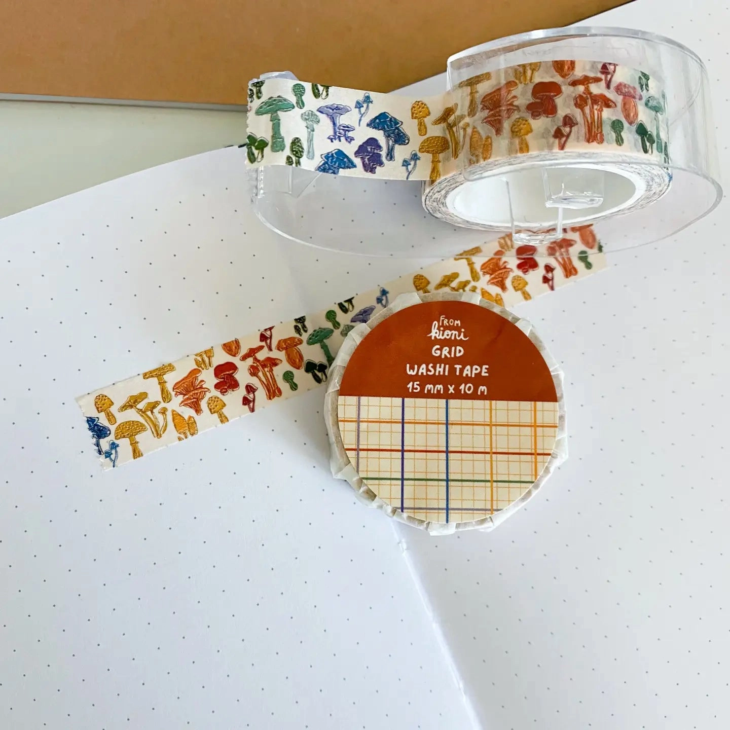 Mushroom Foraging Washi Tape reliable resin