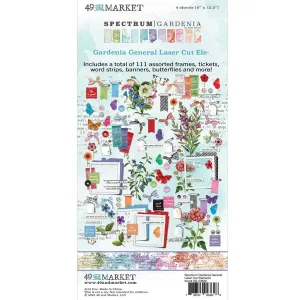 49 And Market Laser Cut Elements - Gardenia General slim organic