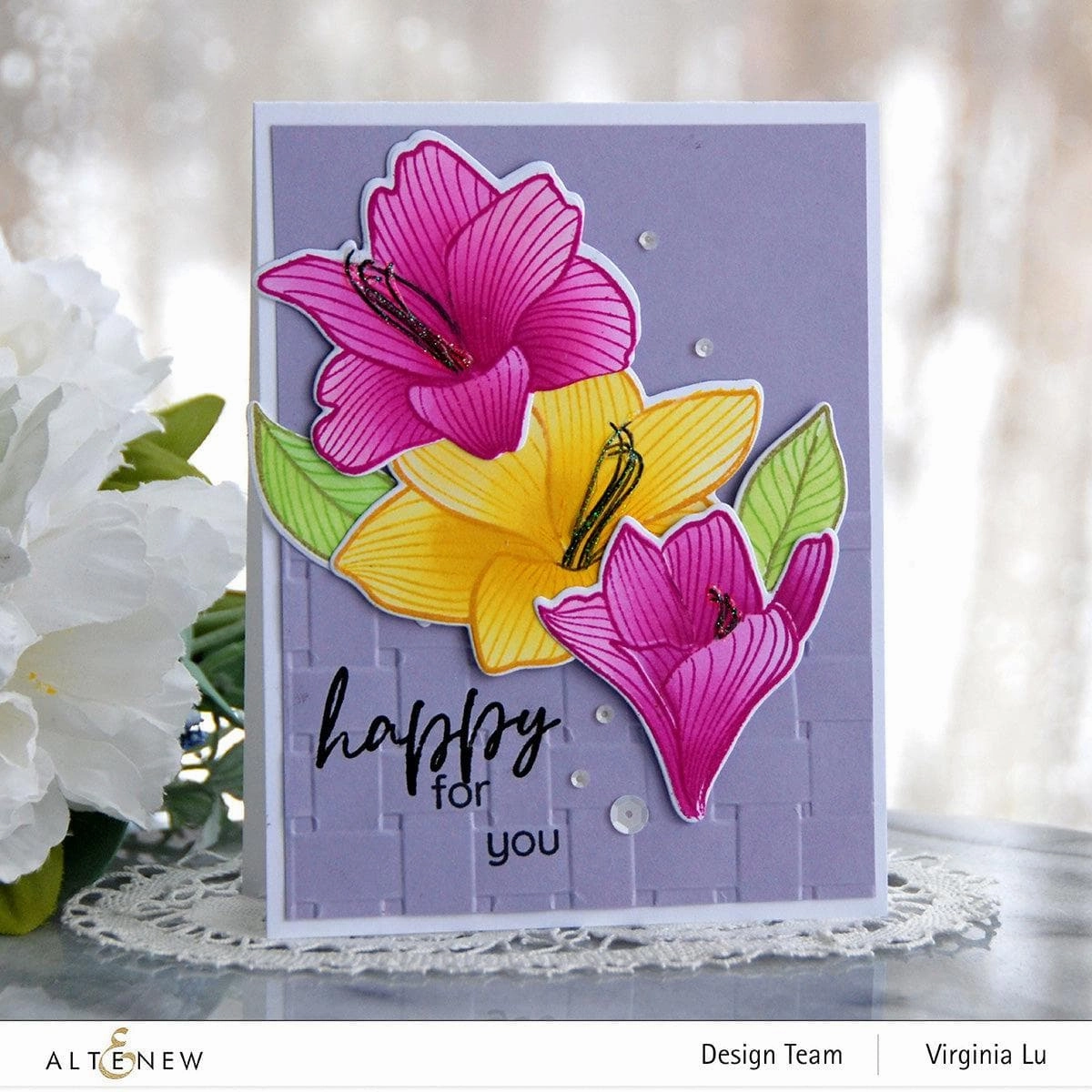 Build-A-Garden: Esplanade Flowers Add-On Die Set cool