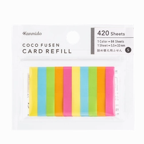 Coco Fusen Card Refill Color Standard S shockproof