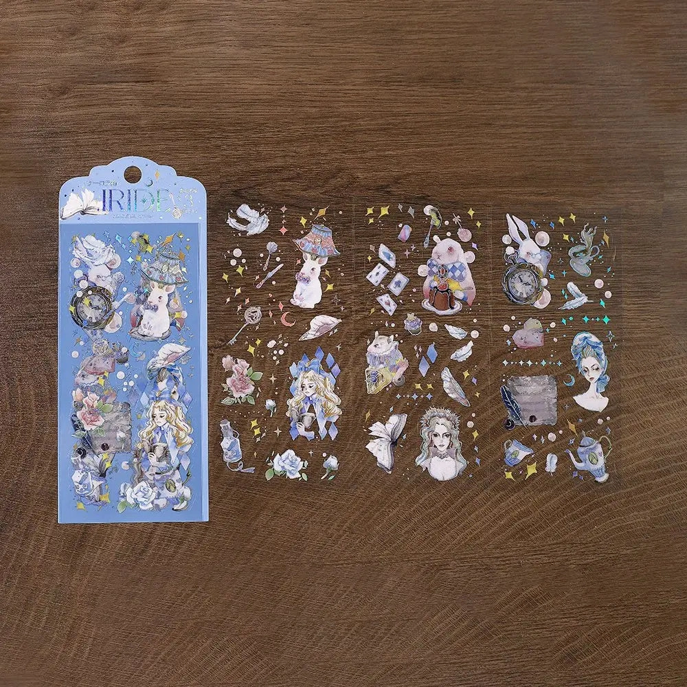 original Iride Wonderland Pet Sticker - 3 Sheets