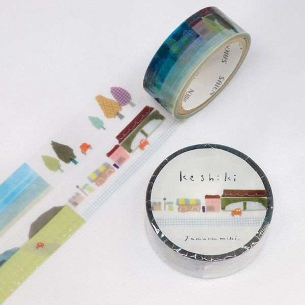 thin Keshiki Tamura Miki Clear Pet Tape