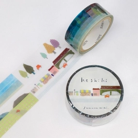 thin Keshiki Tamura Miki Clear Pet Tape