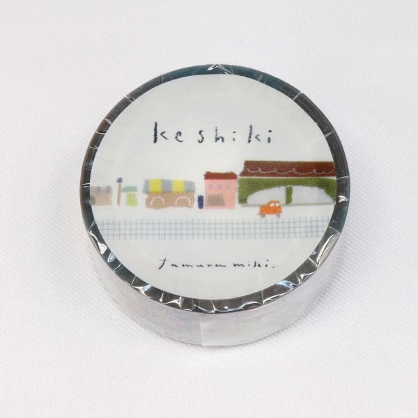 Keshiki Tamura Miki Clear Pet Tape portable