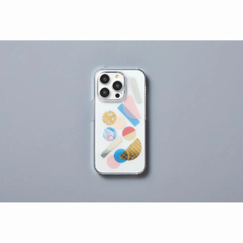 limited King Jim Coffret Cosmetic Motif Film Stickers Circle Horizon Blue