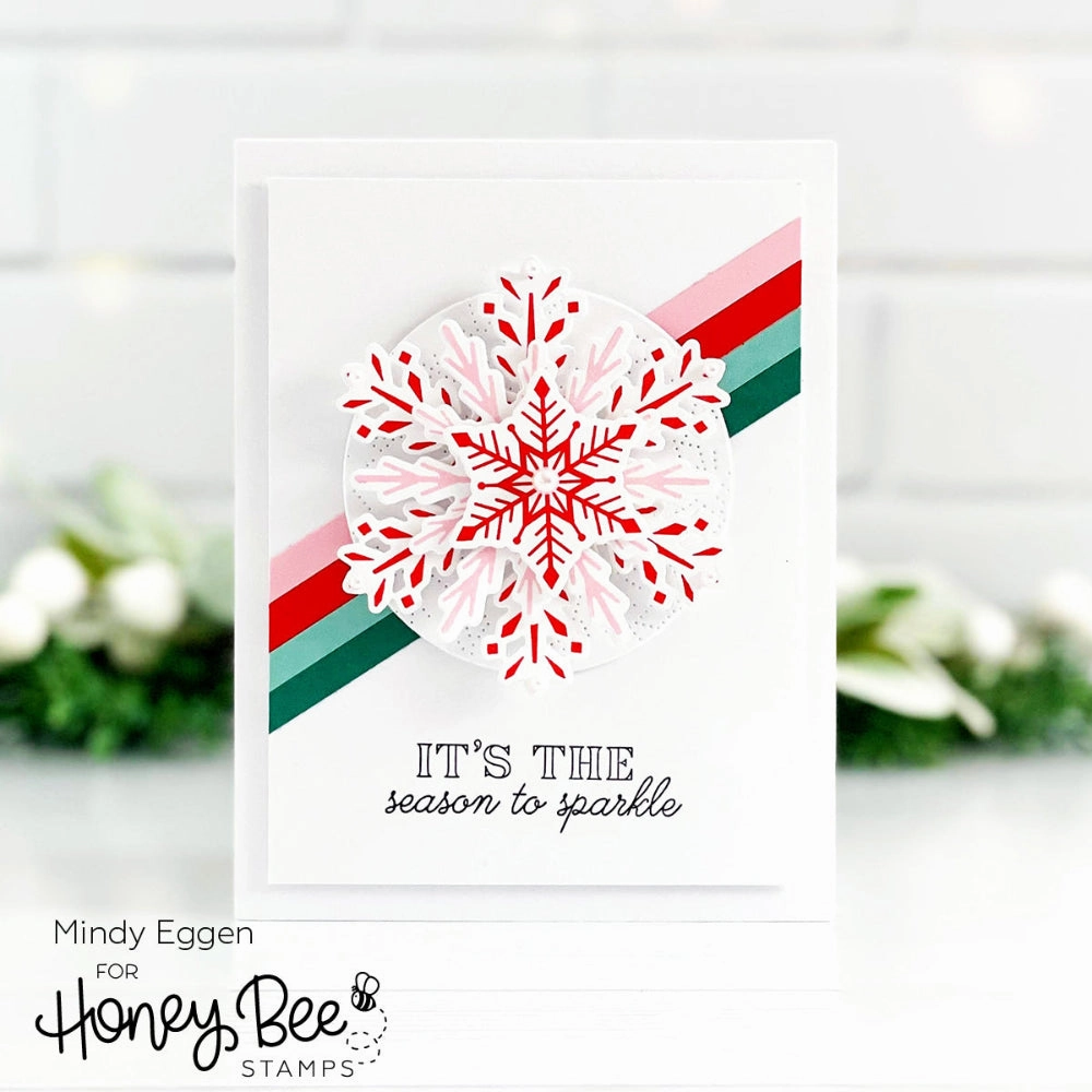 Let It Snow - 6X8 Stamp Set wide