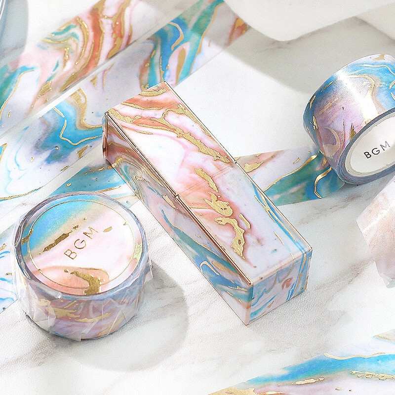 multipack Marble Stone Pattern Vol. 2 Colorful Washi Tape