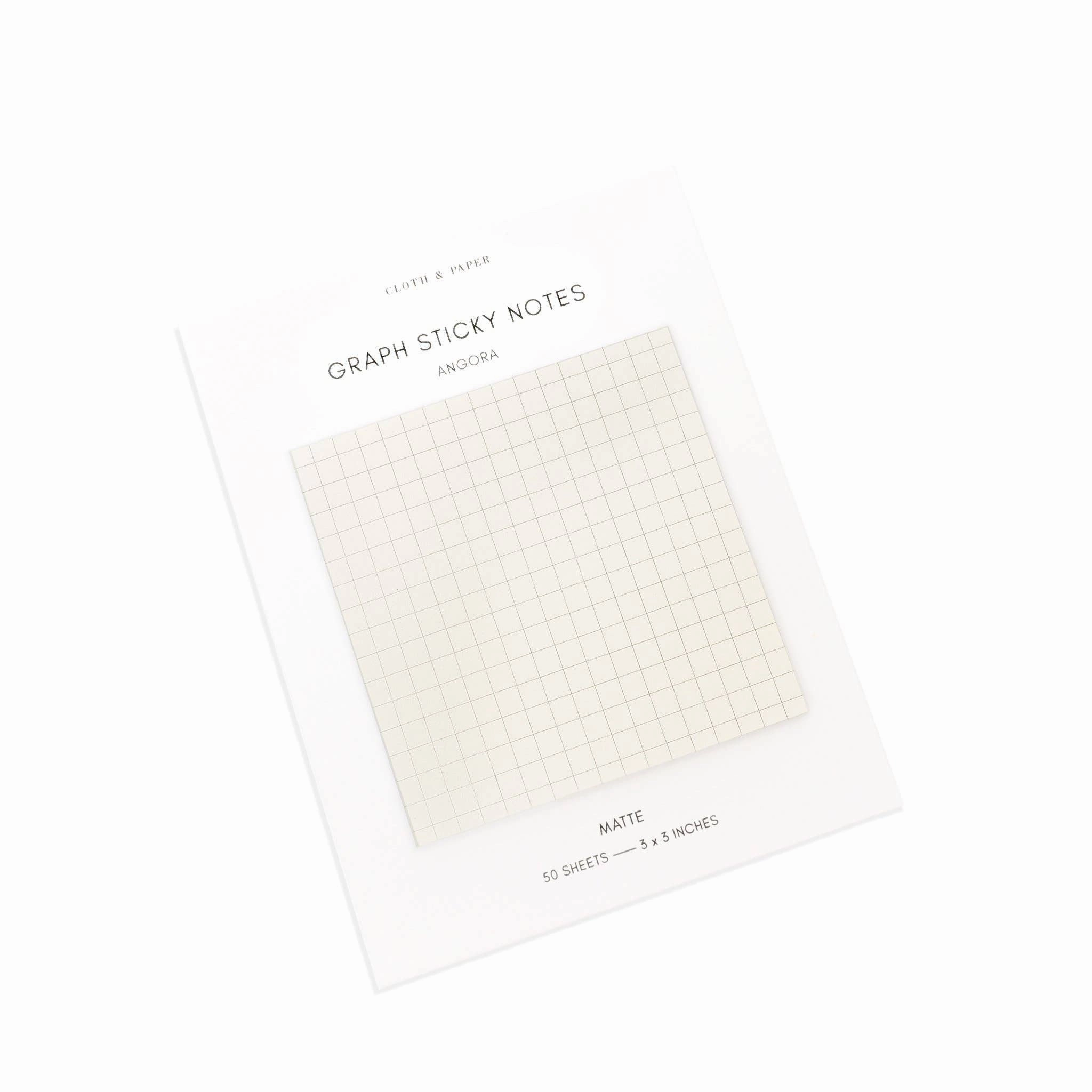 essential Graph Sticky Notes | Angora