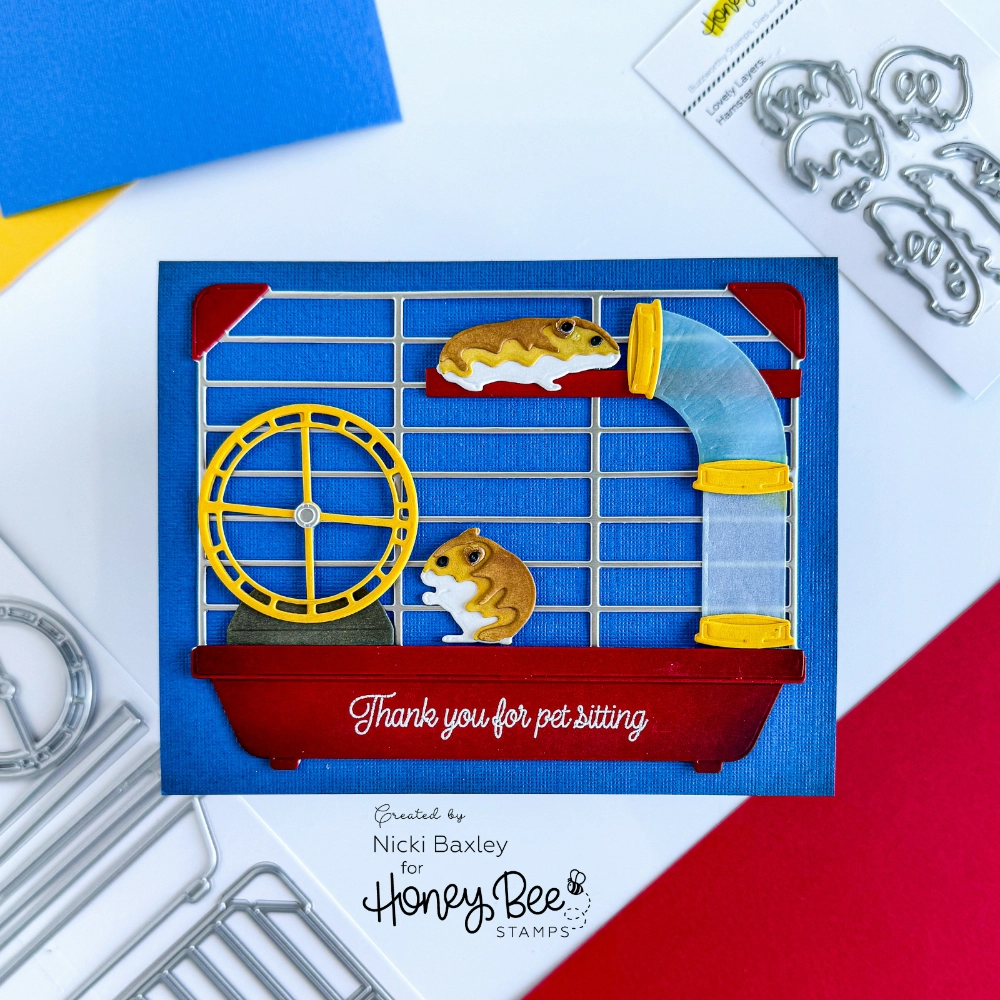 Pet-Tastic - 4X6 Clear Stamp Set wooden bamboo