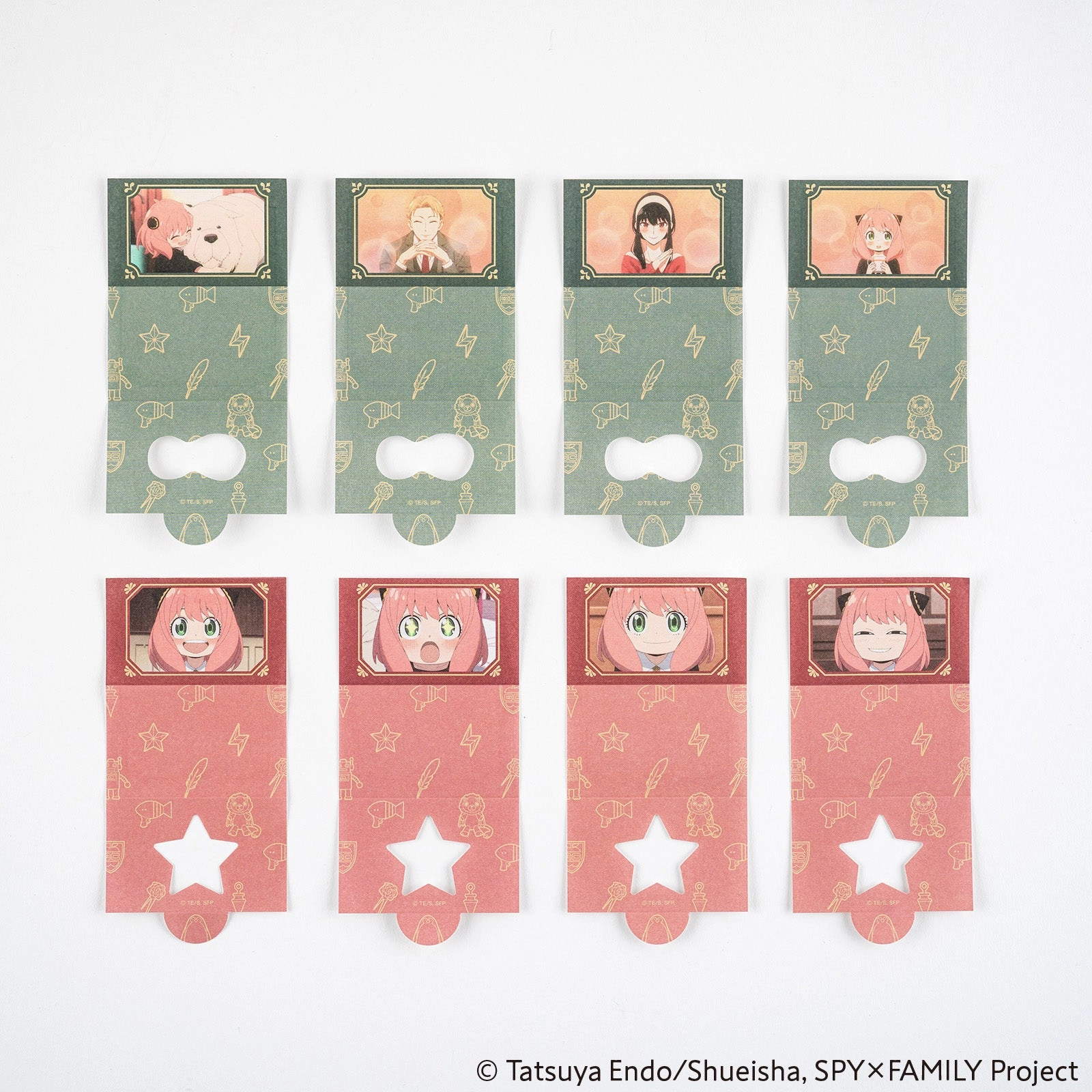 Spy X Family Mini Letter Memo Set basic retro