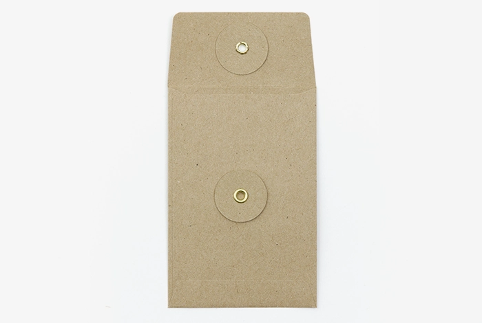 retro Traveler'S Company Small String Tie Kraft Envelope