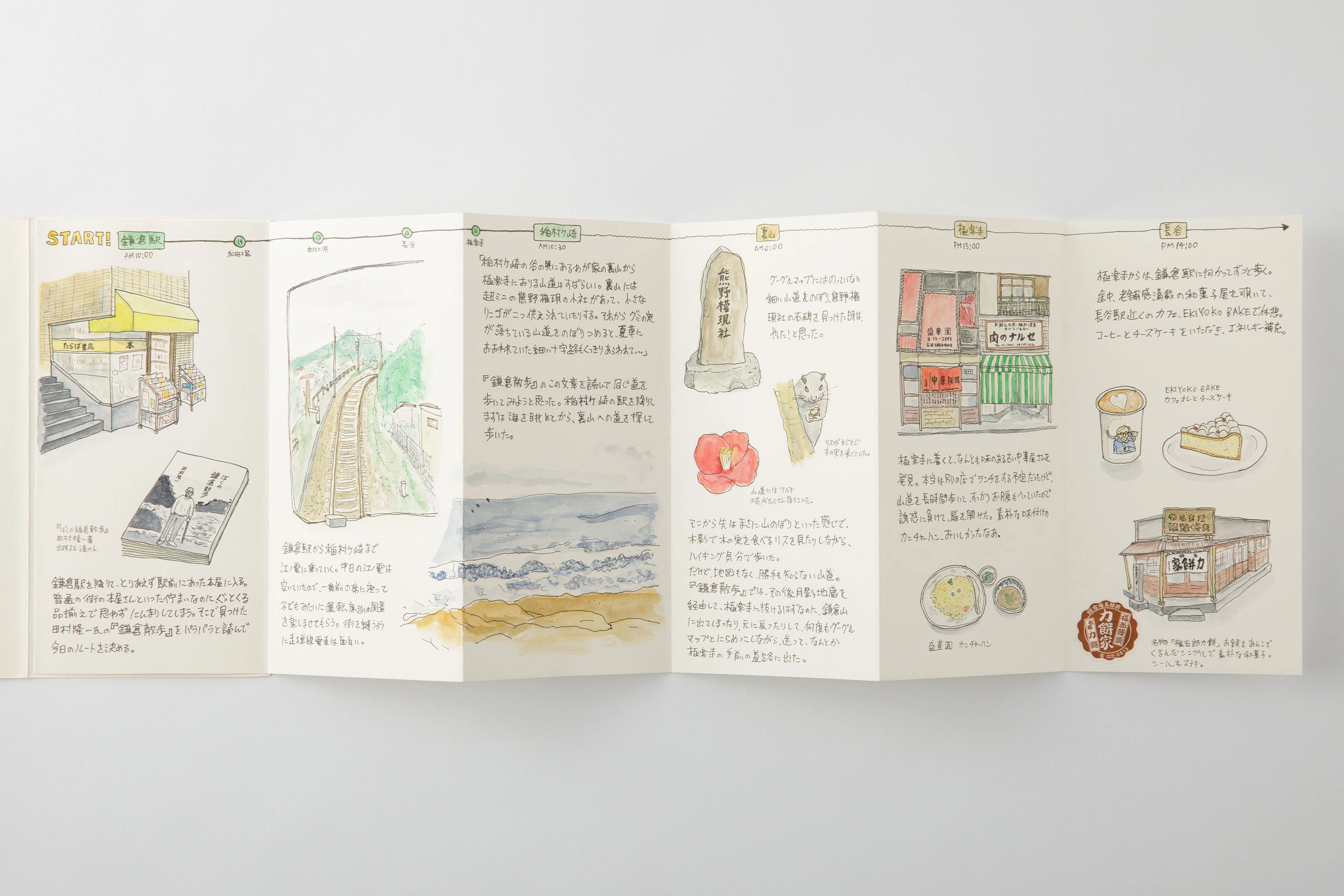 Traveler'S Notebook Accordion Fold Paper Notebook- Regular Size stackable