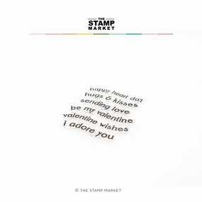 exclusive Valentine Wishes Stamp
