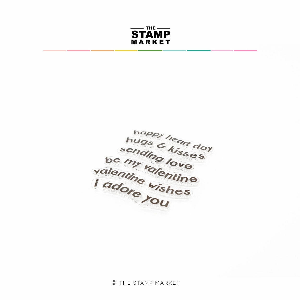 exclusive Valentine Wishes Stamp