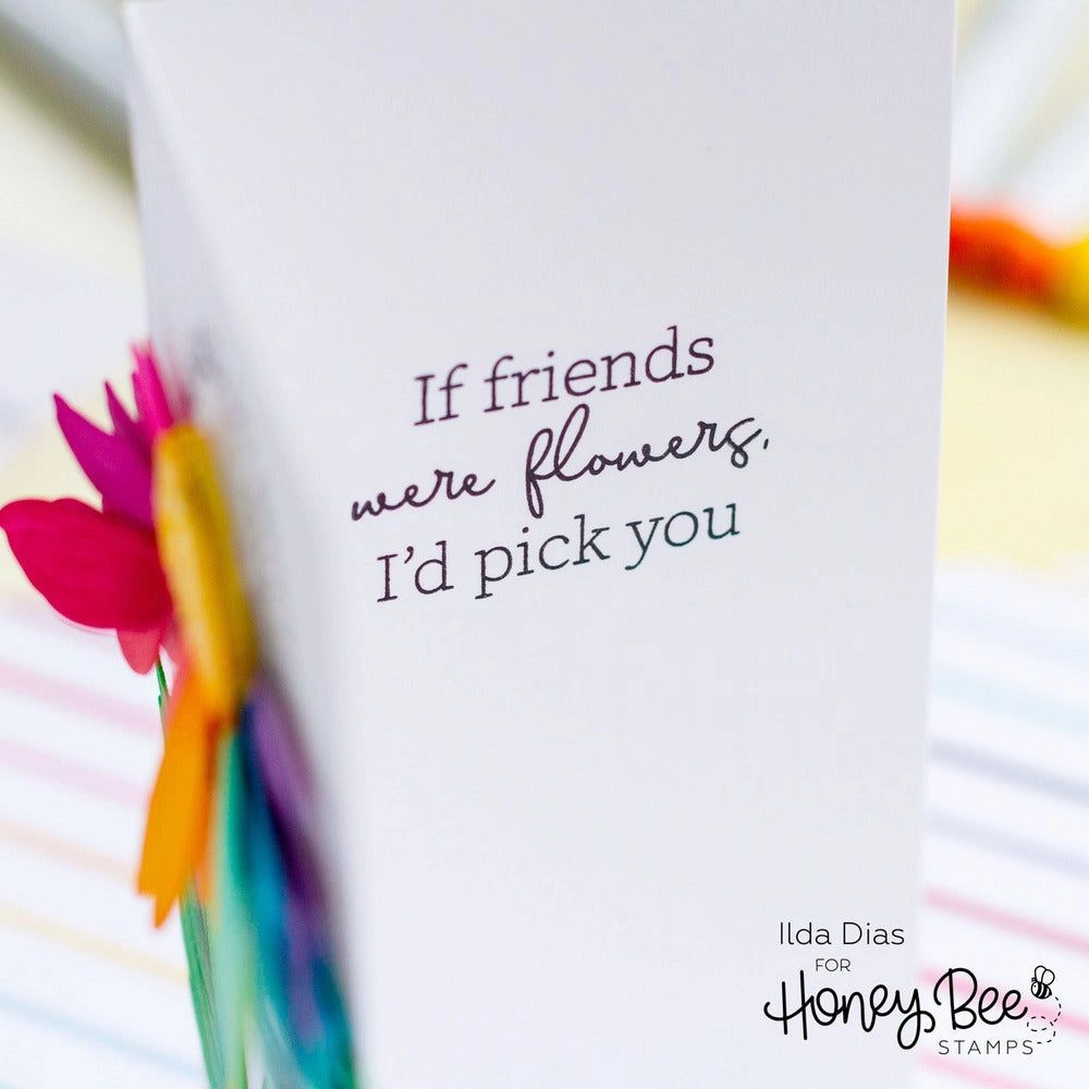 My Favorite Flower - 4X4 Stamp Set waterproof soft