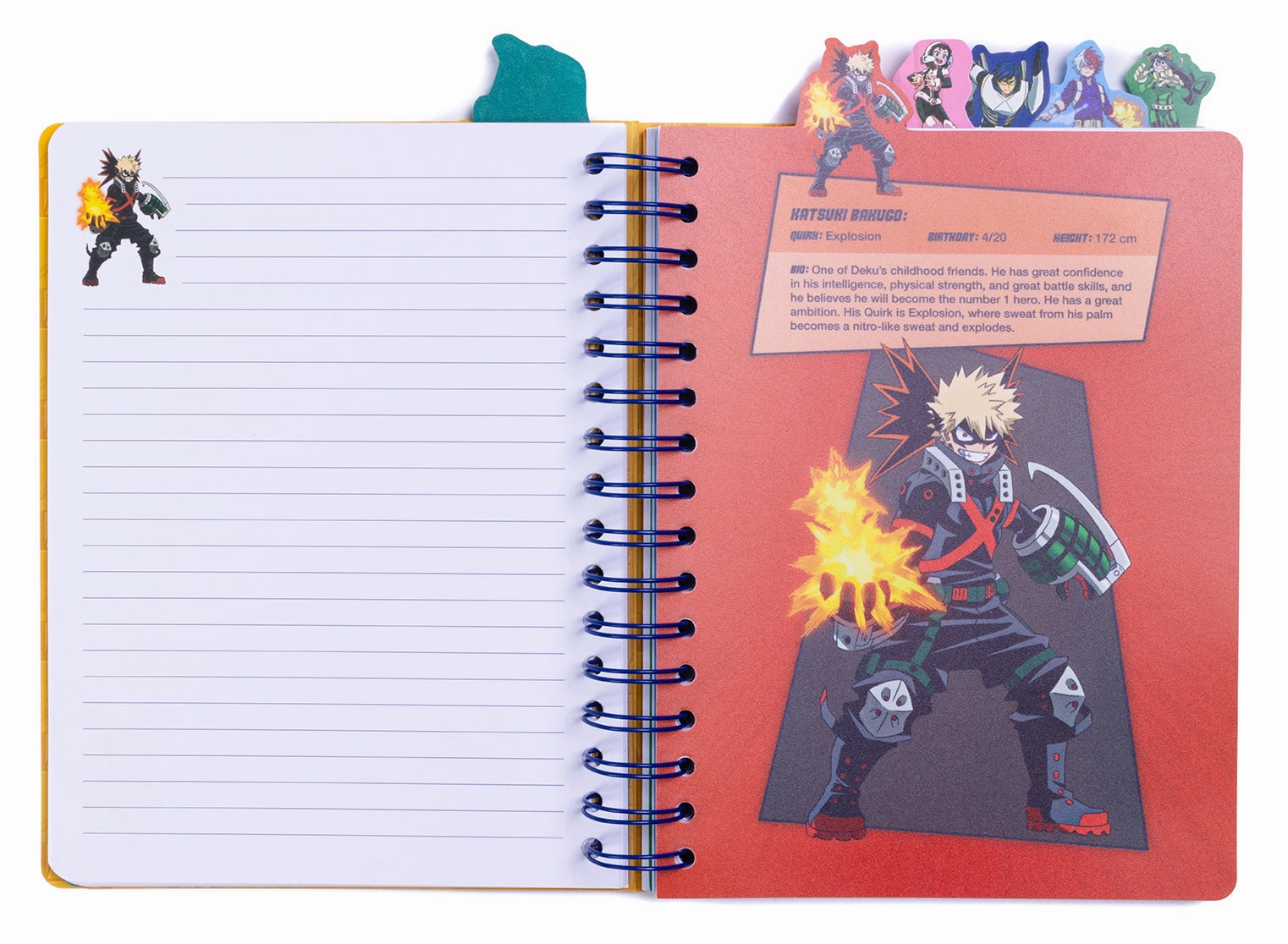 trendy manual My Hero Academia: Class 1-A Spiral Notebook