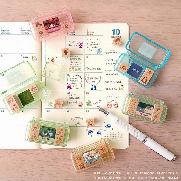 sturdy My Neighbor Totoro Mei-Chan Mini Stamp