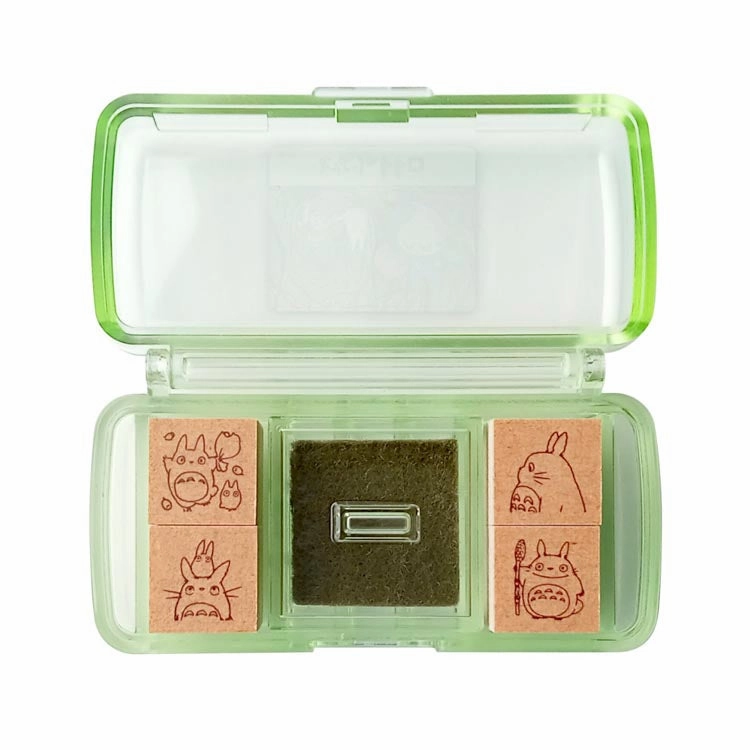 wooden My Neighbor Totoro Mini Stamp