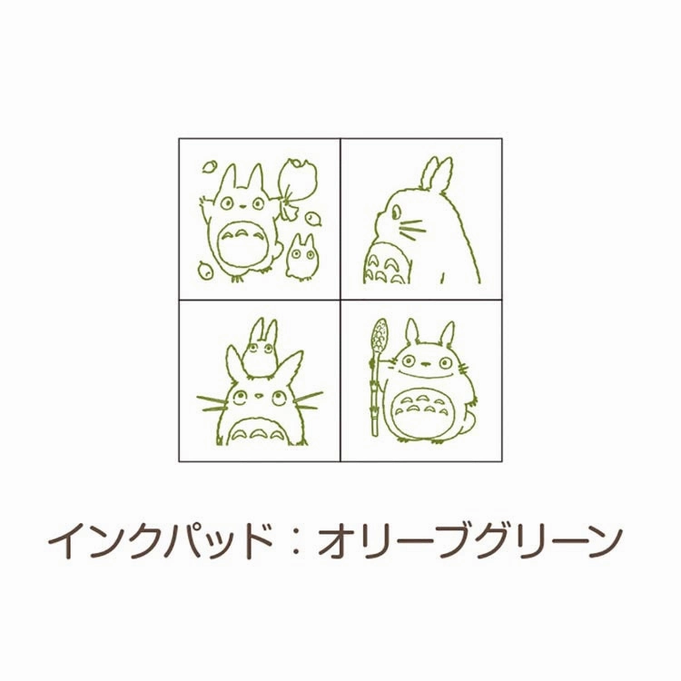 My Neighbor Totoro Mini Stamp wooden superior
