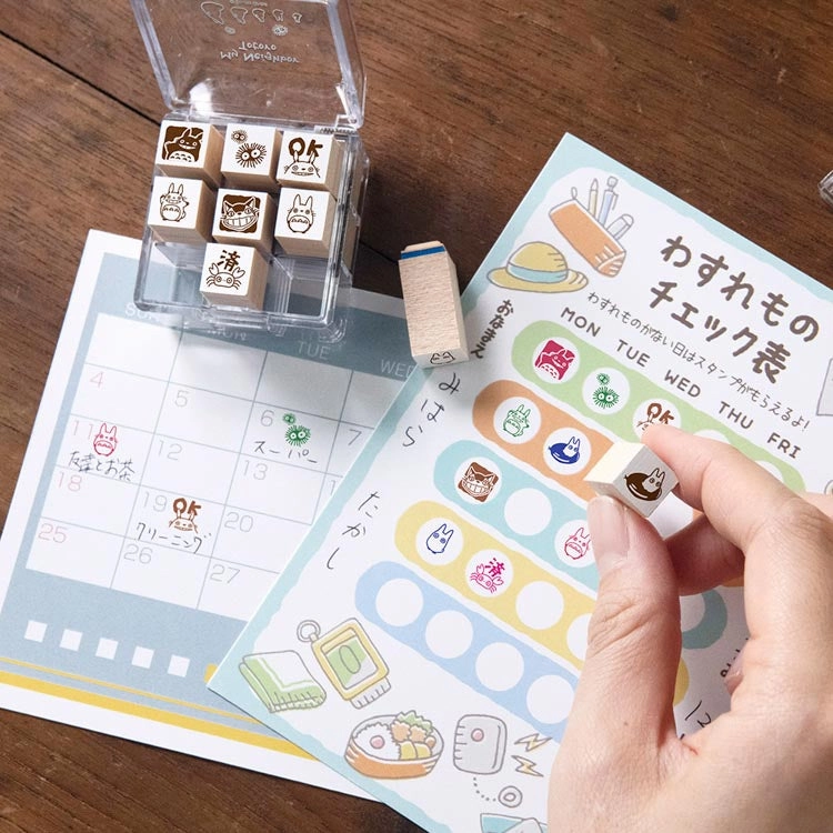 vegan musthave My Neighbor Totoro Planner Companion Stamp