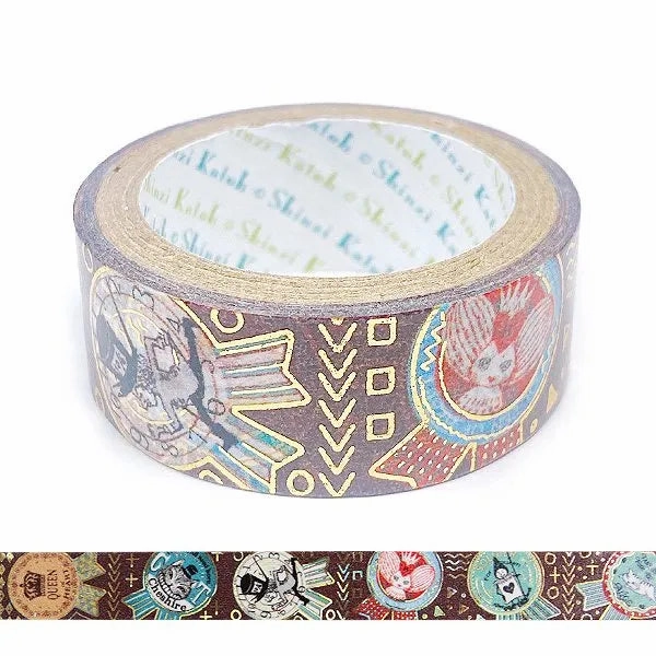 Mysterious Alice Ribbon Washi Tape glossy glass