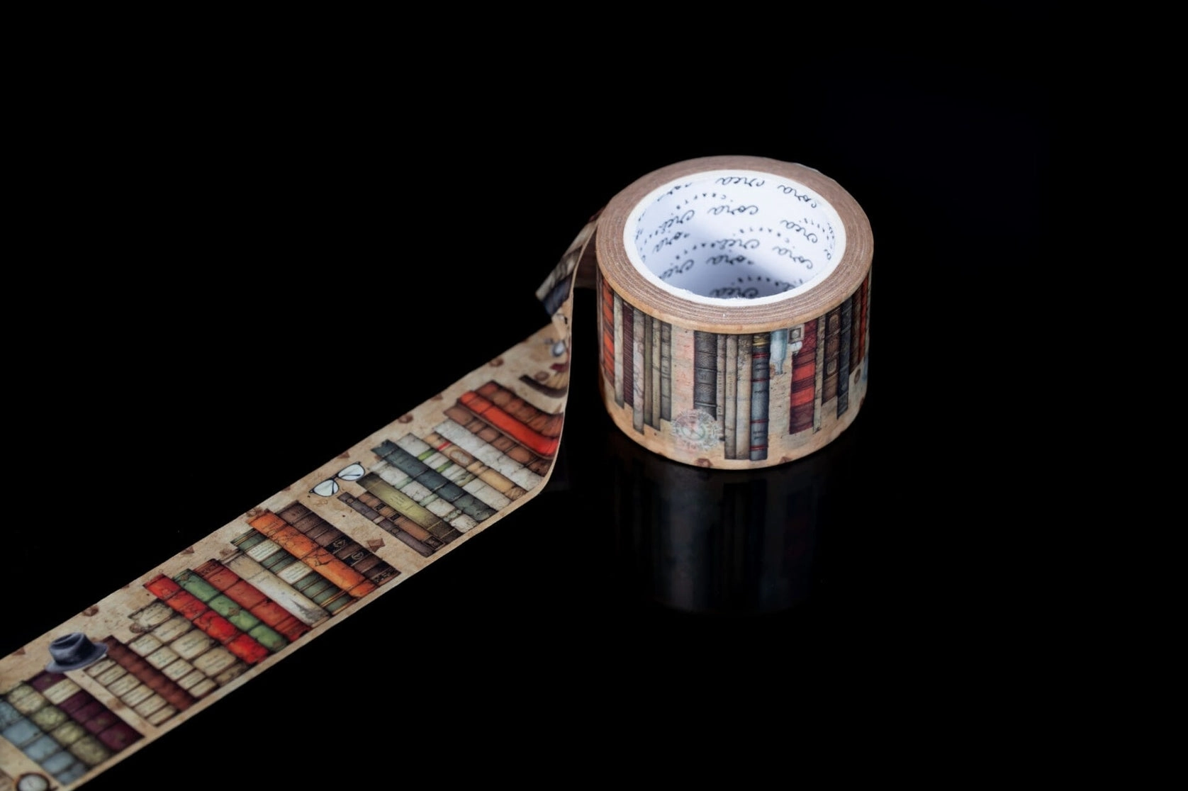 Mystery Book Washi Tape vivid bronze