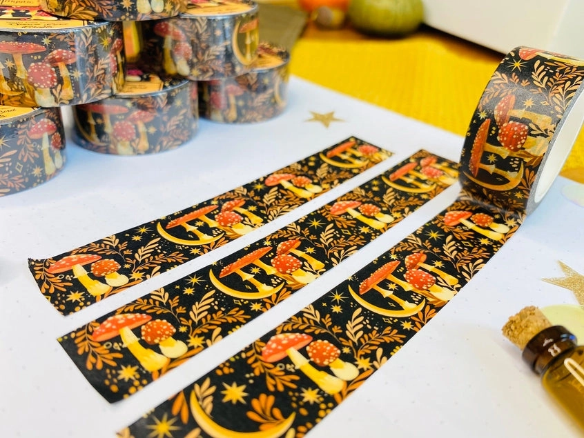 lasting Mystic Mushroom Washi Tape