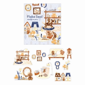 Nakauchi Waka Flake Sticker - Dogs And Interior vegan