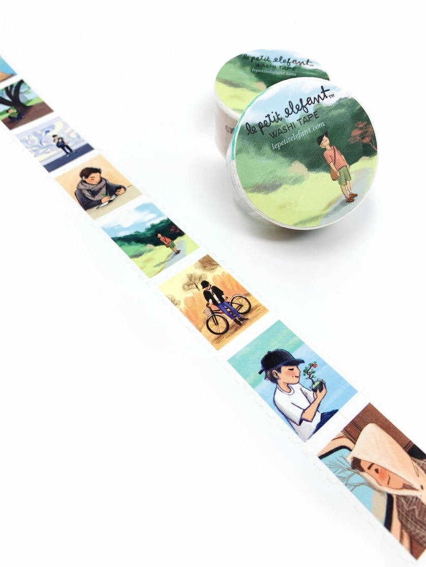 Namjooning Stamp Washi Tape daily sleek