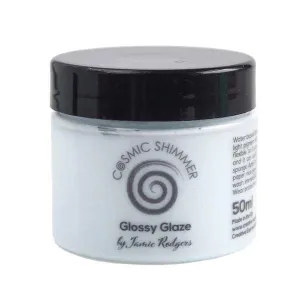 Cosmic Shimmer Glossy Glaze - Fresh Air Blue retro