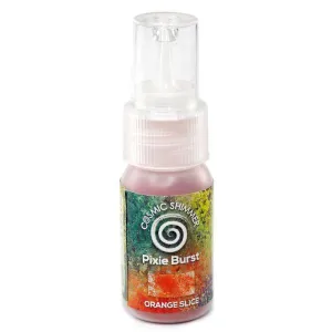 original thin Cosmic Shimmer Pixie Burst - Orange Slice
