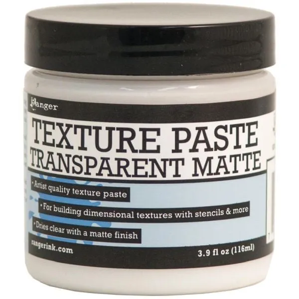 tall lightweight Transparent Texture Paste