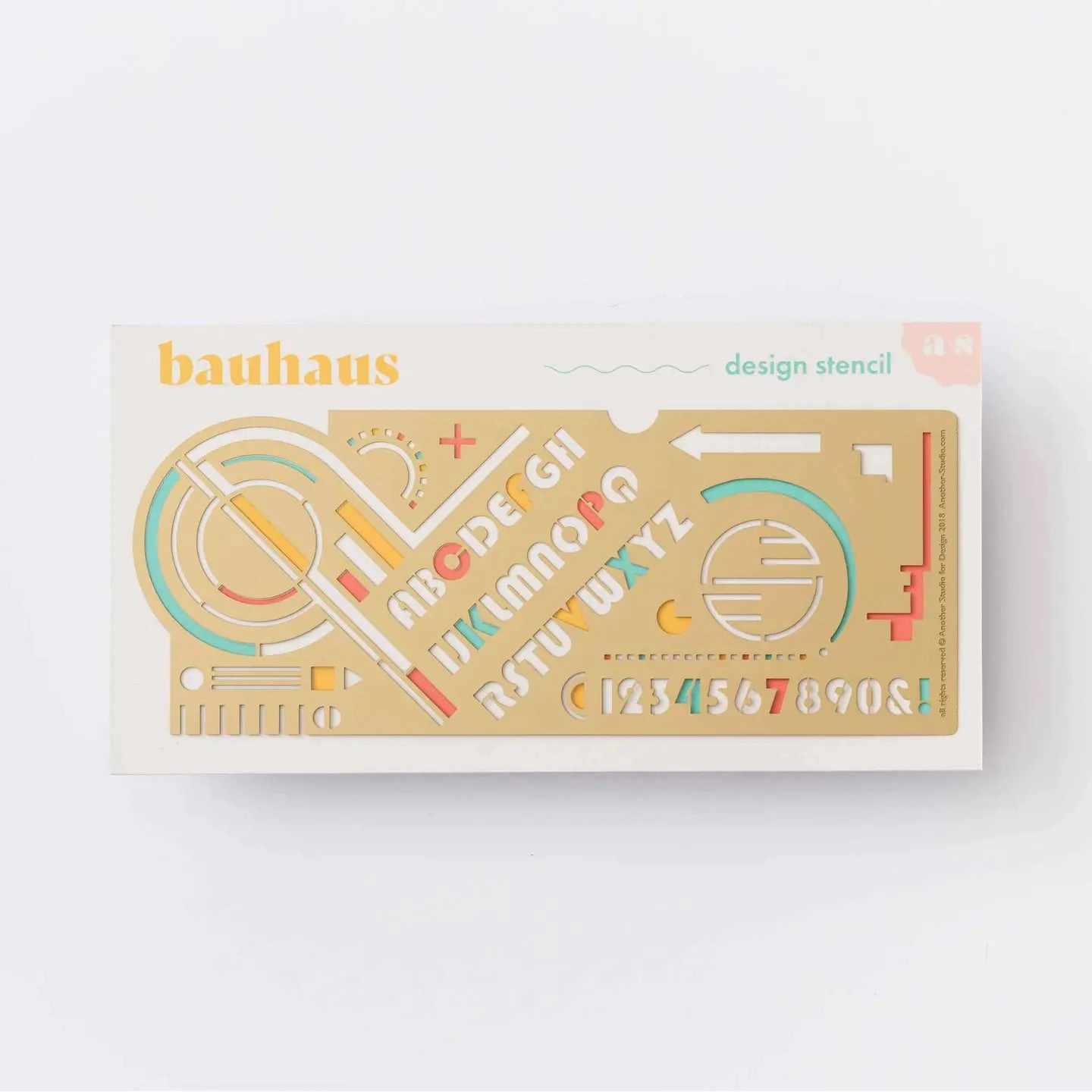 Bauhaus Themed Design & Craft Drawing Stencil bestselling